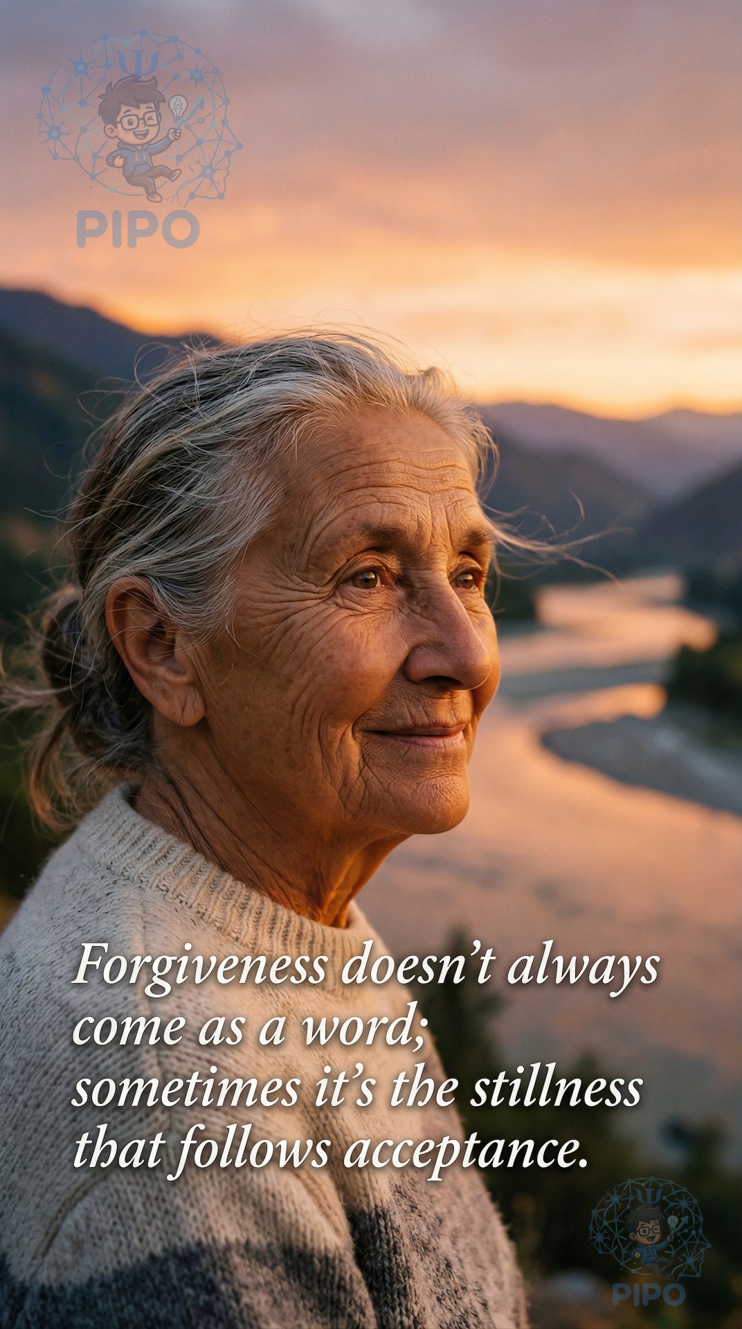 Imagen motivacional — Cargar con la culpa ajena es un peso invisible, hasta que...