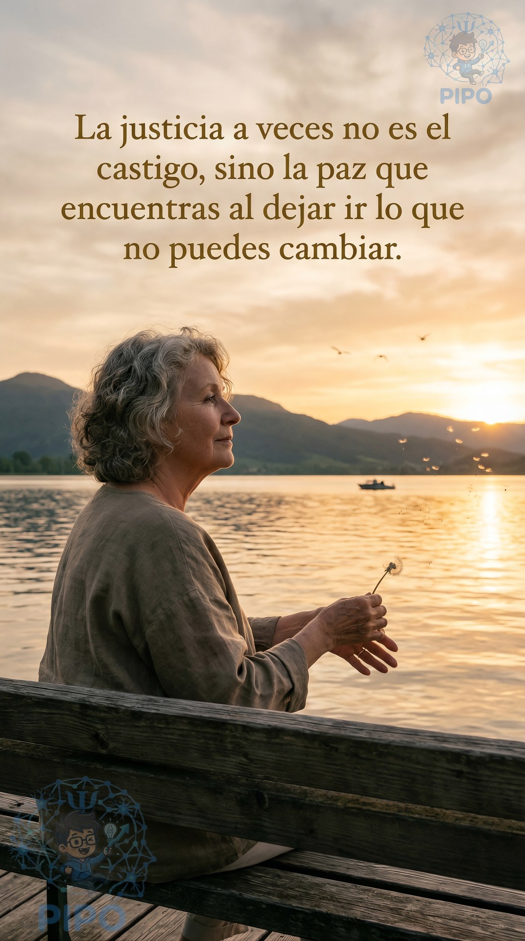 Pensamiento profundo: La justicia a veces no es el castigo, sino la paz que enc...